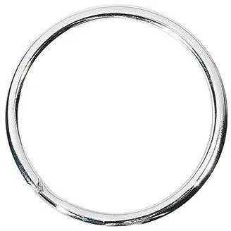 Wedo Anneau de clé 2623038 38 mm métal argenté 100 pièces/paquet