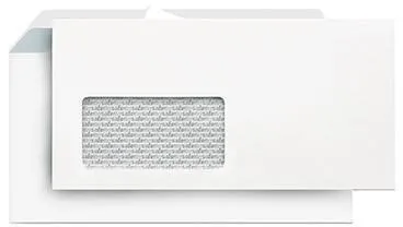 Enveloppe pour courrier Neutralware Lettersafe DIN long, 80 g/m², blanc, 500 unités/paquet