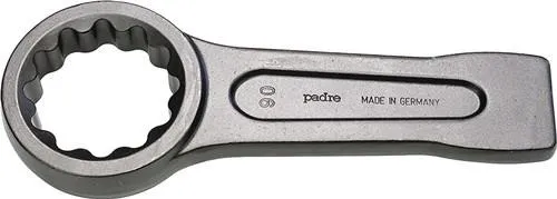 Clé à pipe à frapper Padre Germany 838 SW 50 mm L. 255 mm acier CV