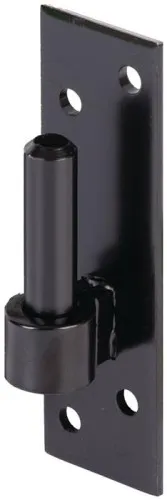 Gâche pour vis 14x12 mm cataphorèse revêtement noir laqué par immersion