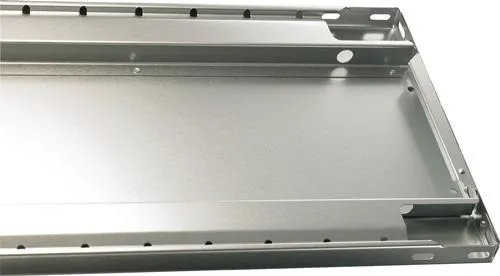Étagère Fachboden Schulte B1000xT400mm Charge 150kg Acier zingué 2 pièces/SB