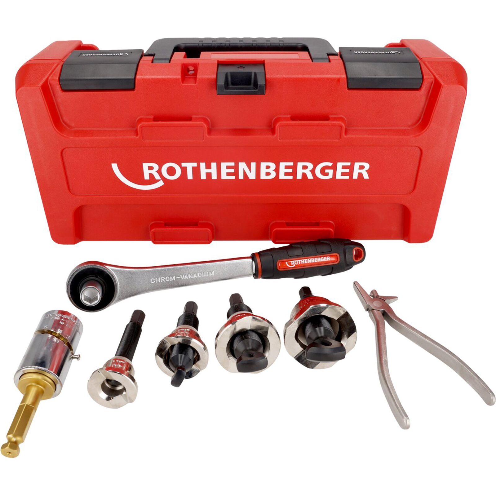 Évasoir Rothenberger à double prisme - plage 1/2 - 5/8 - 7/8 - 1.1/8 pouces
