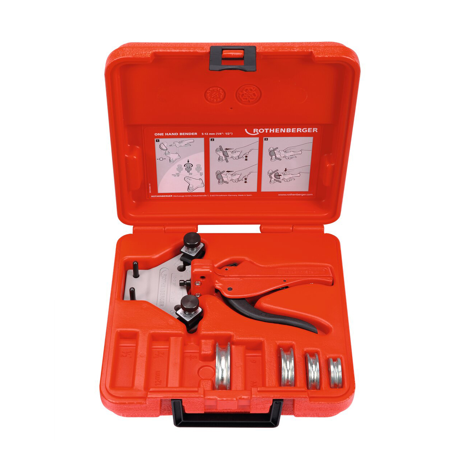 Jeu de cintrage de tubes Rothenberger TUBE BENDER 5 - 6 - 8 - 10 mm