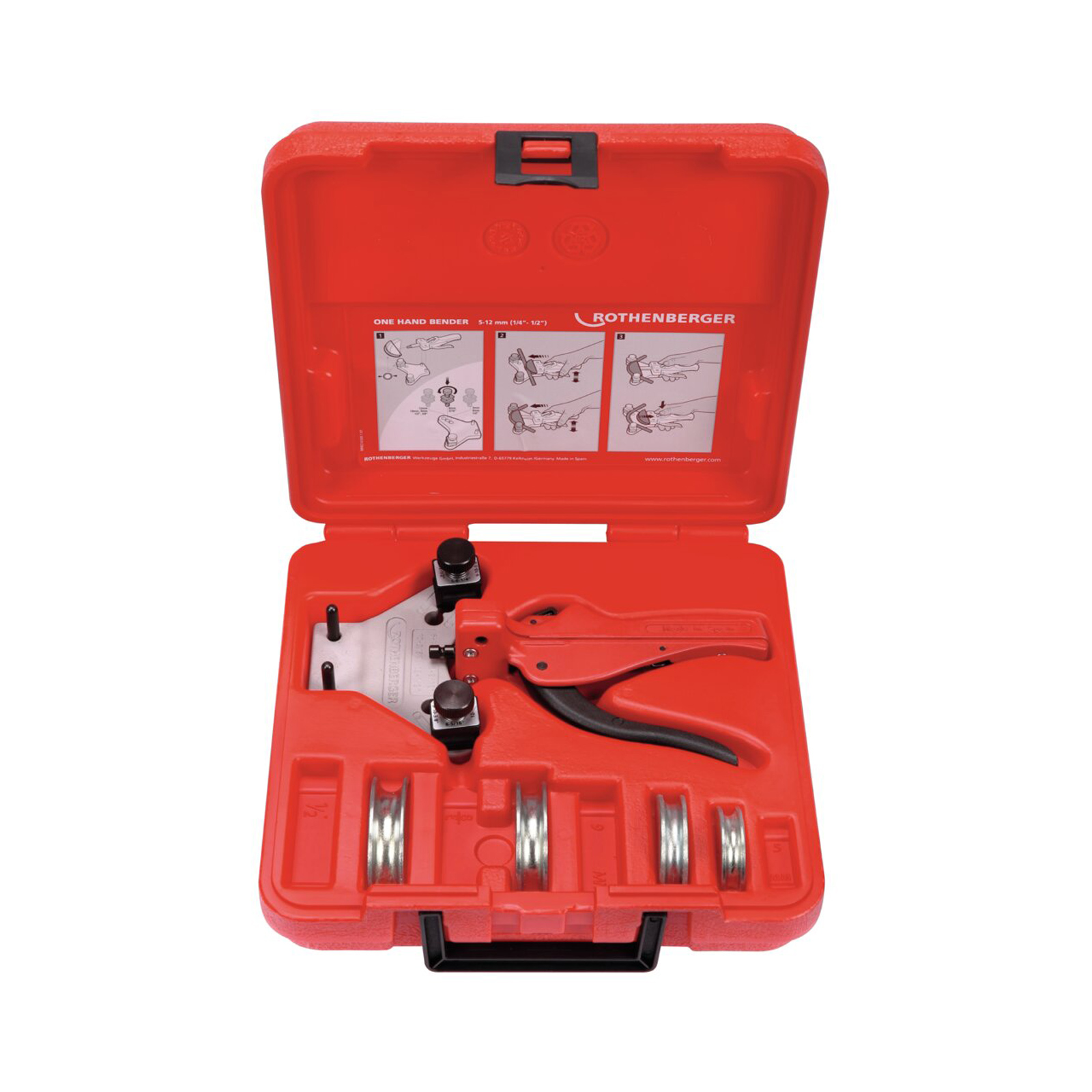 ROTHENBERGER TUBE BENDER Set, 6-8-10-12mm - 24132