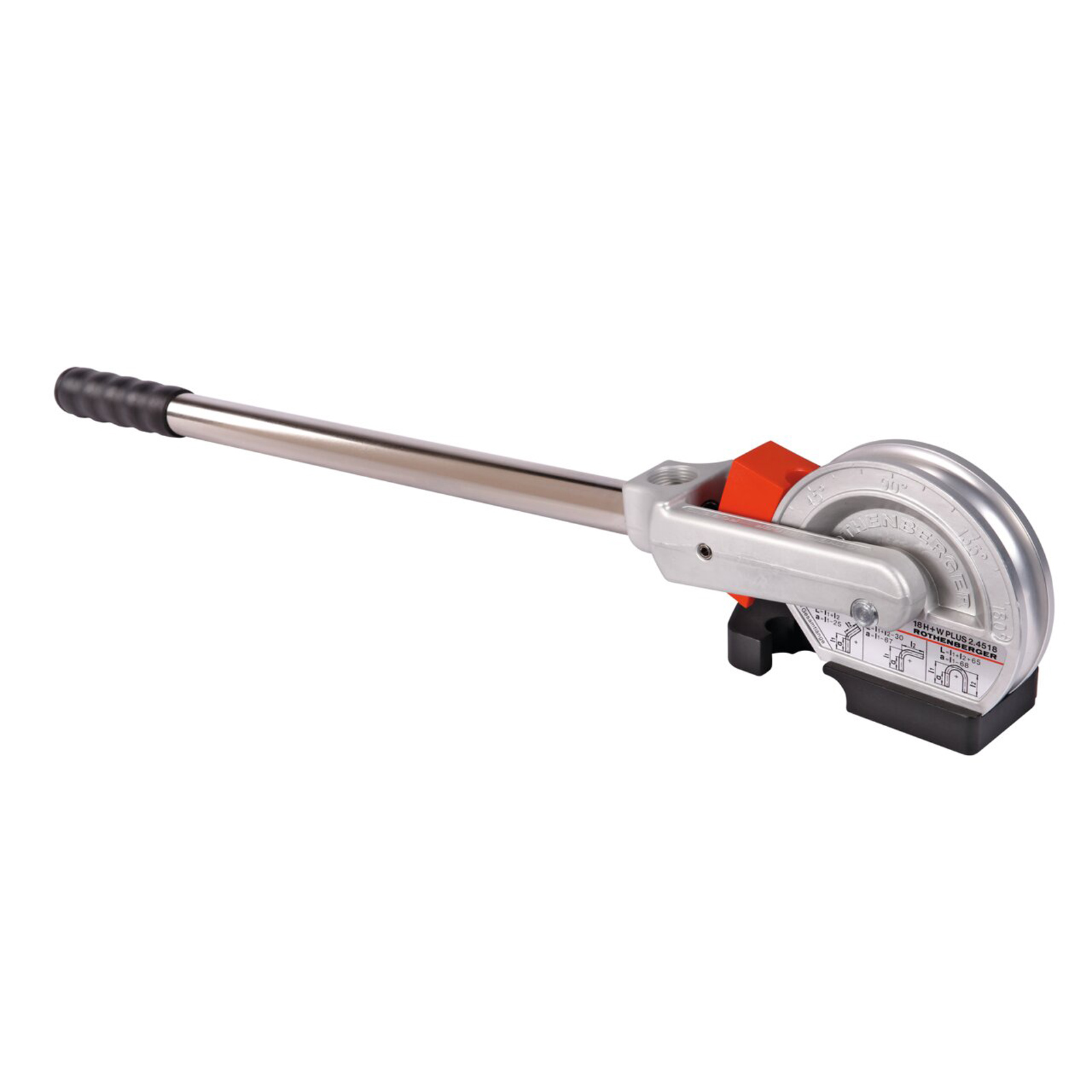 Cintreuse manuelle ROTHENBERGER ROBEND H+W Plus 18 mm avec barre de préhension