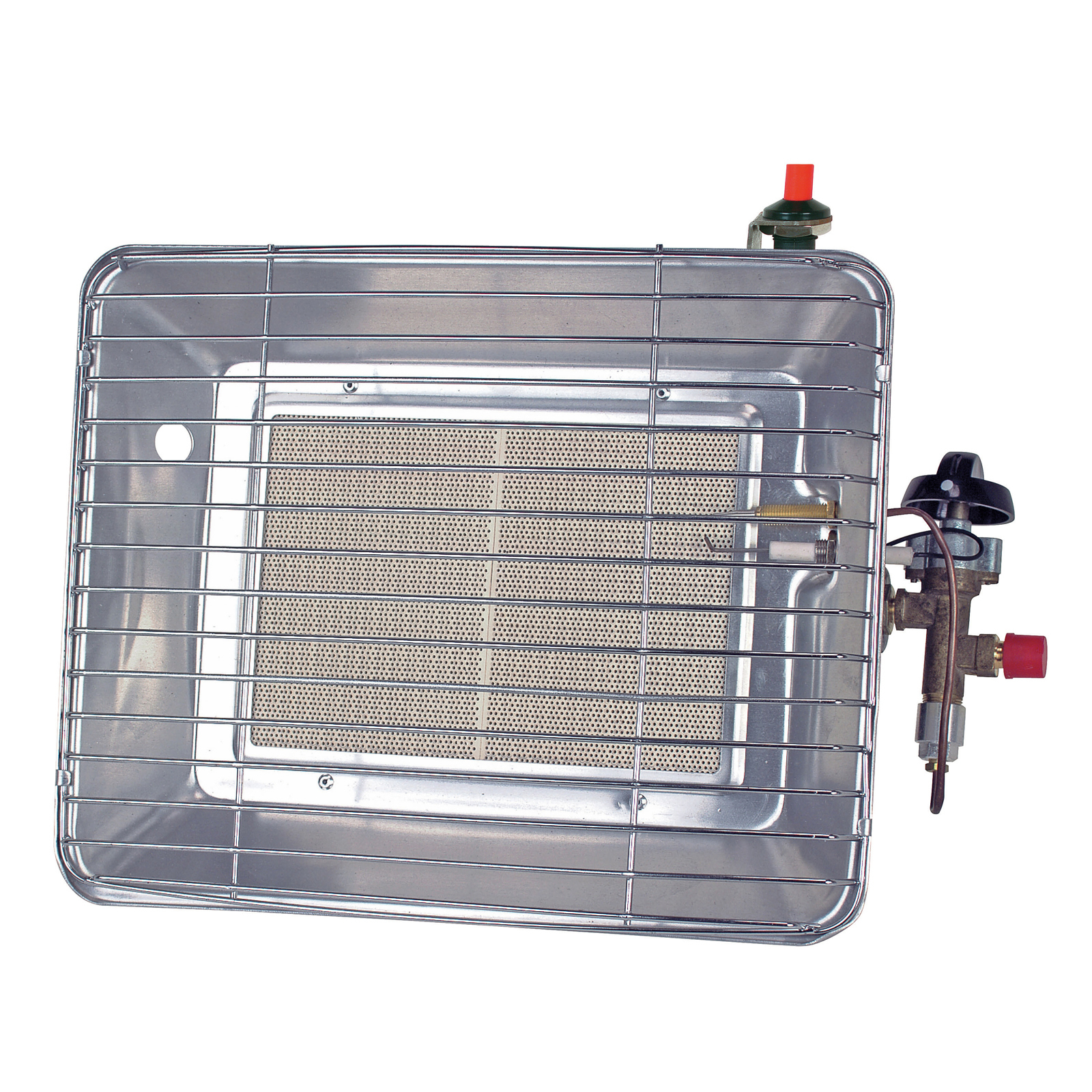 ROTHENBERGER Industrial Radiateur à gaz Eco avec piezo, incl. flexible et détendeur - 35985