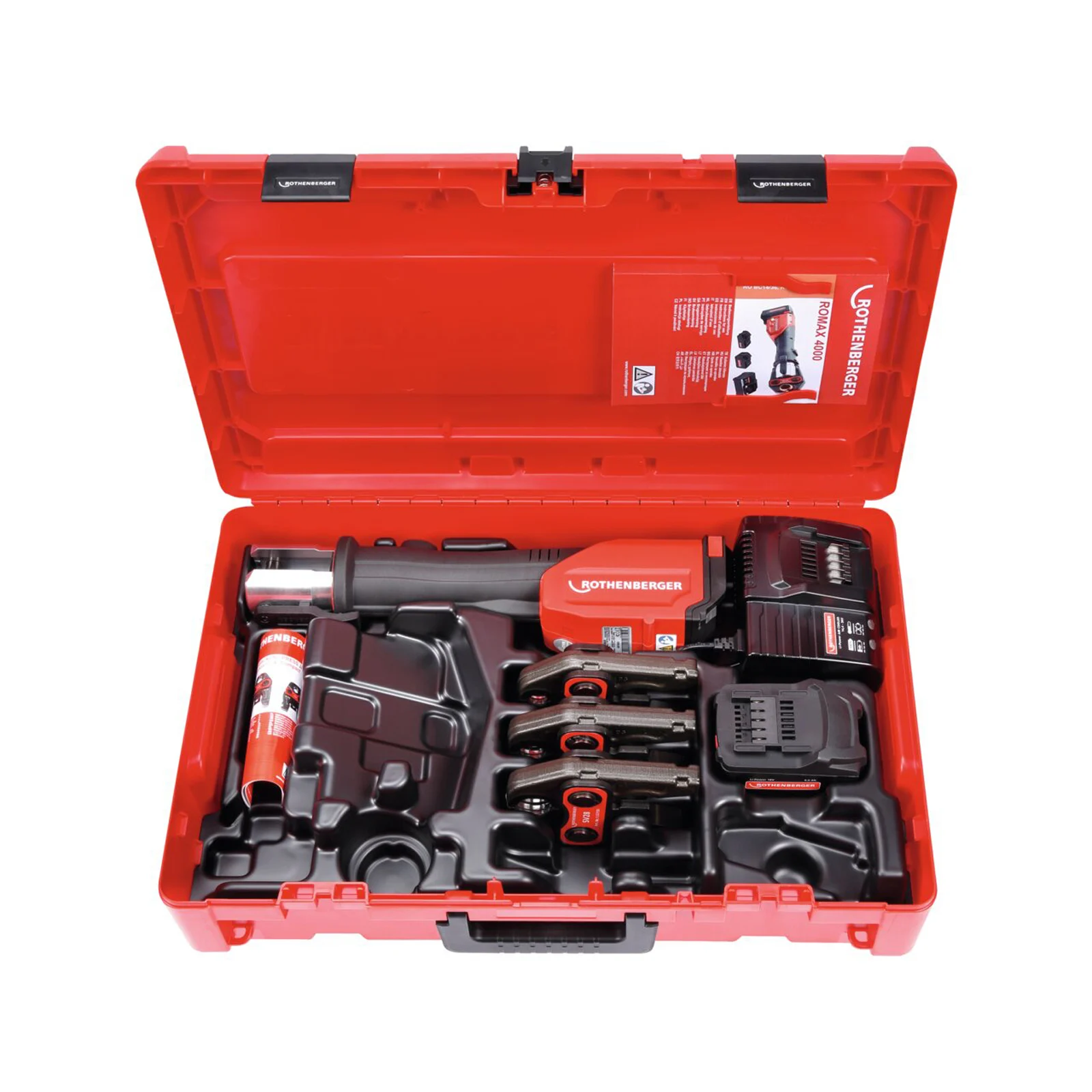 Rothenberger ROMAX 4000 Set SV15-22-28 mm, 4 Ah, EU