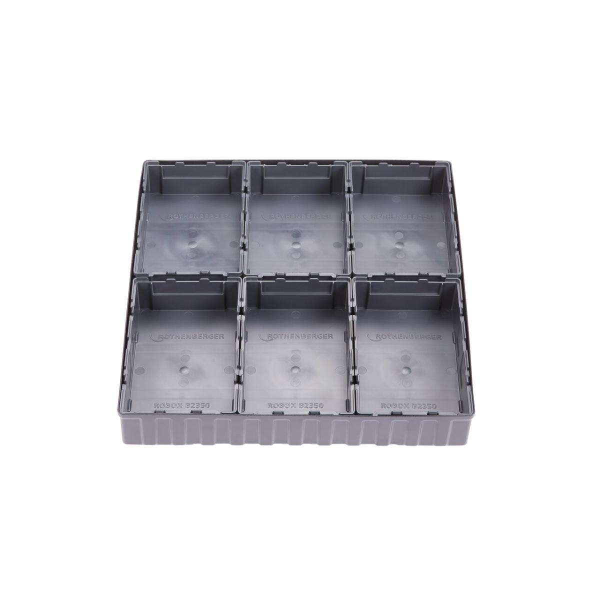 ROTHENBERGER ROBOX B2350 1 plateau & 6 ROBOXEN pour ROCASE 4414