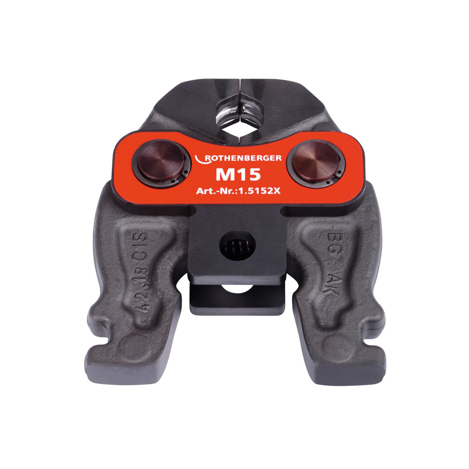 ROTHENBERGER Jeu de mâchoires de pressage Compact, M, 15-18-22-28 mm - 1000002804