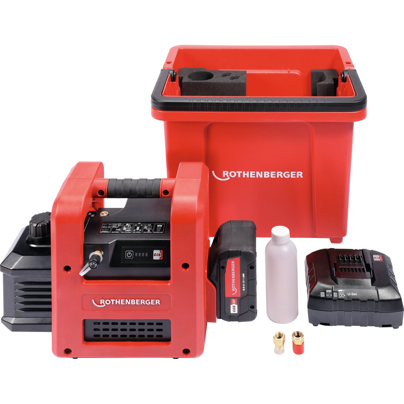 ROTHENBERGER ROAIRVAC R32 5.0 CL Set Basic, incluant ROBUCKET - 1000003233