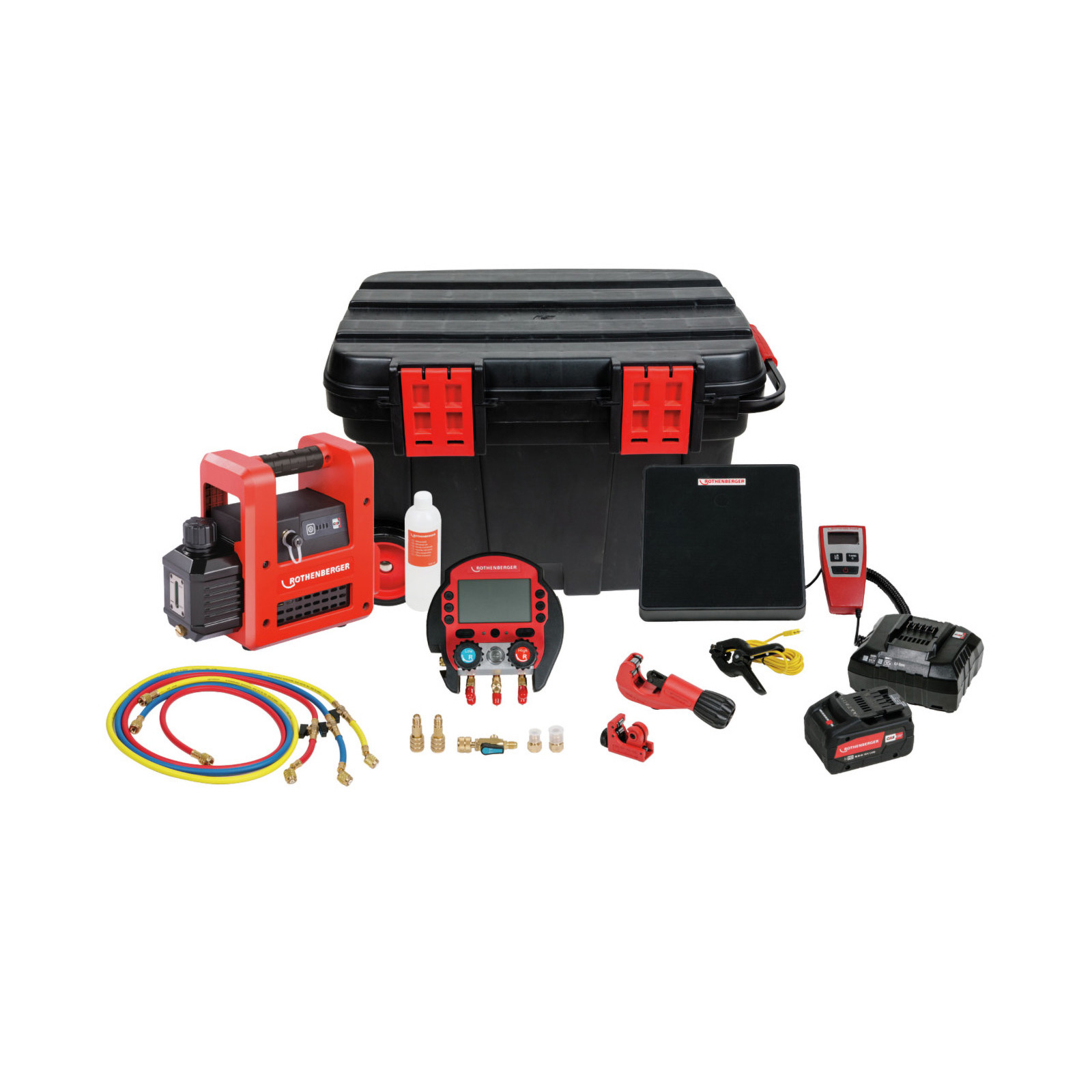 ROTHENBERGER ROCADDY 120 R32 CL digital Kälte/Klima-Komplettset - 1000003623