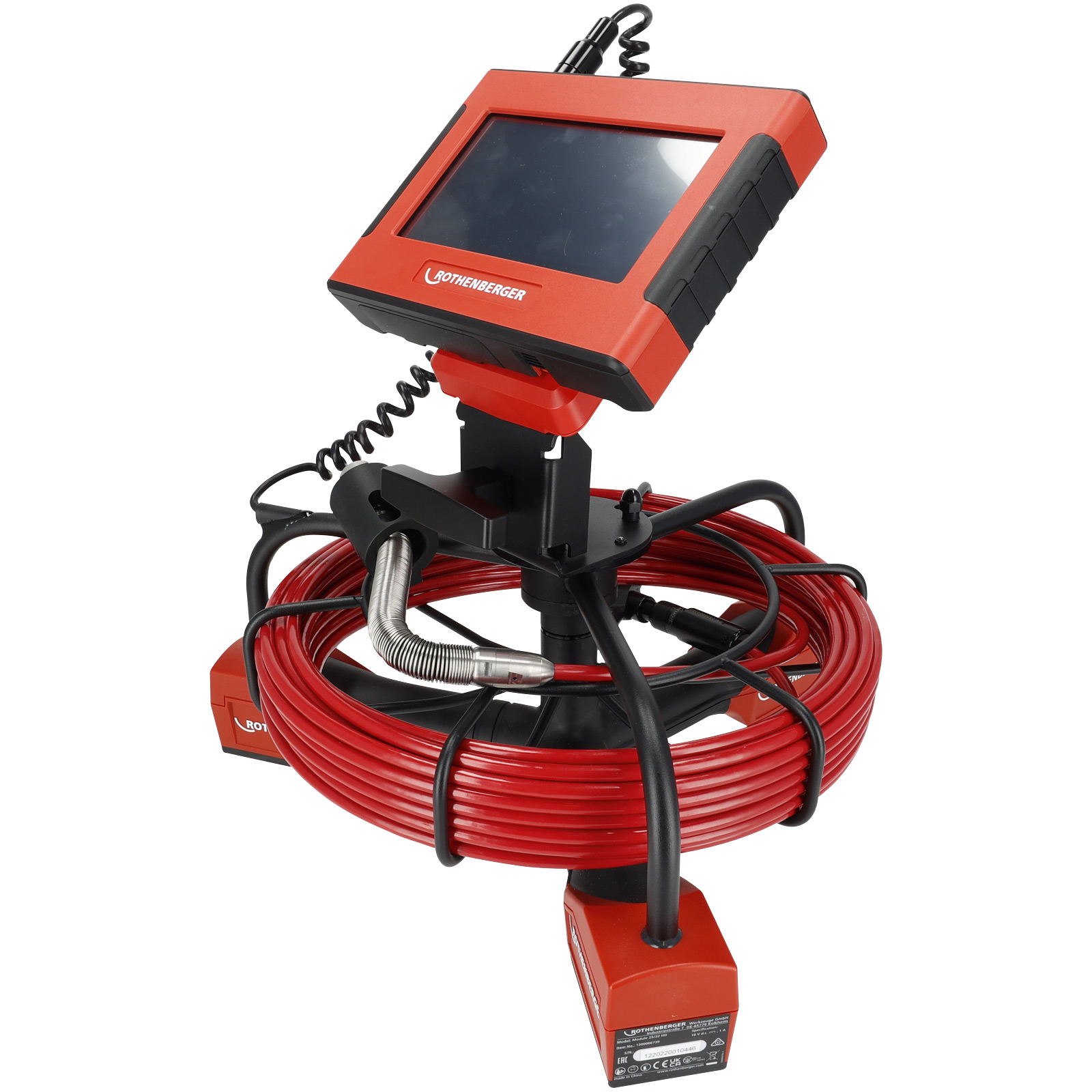 Caméra d'inspection de canalisations ROTHENBERGER ROCAM mini HD - Module 25/22 HD - Set EU