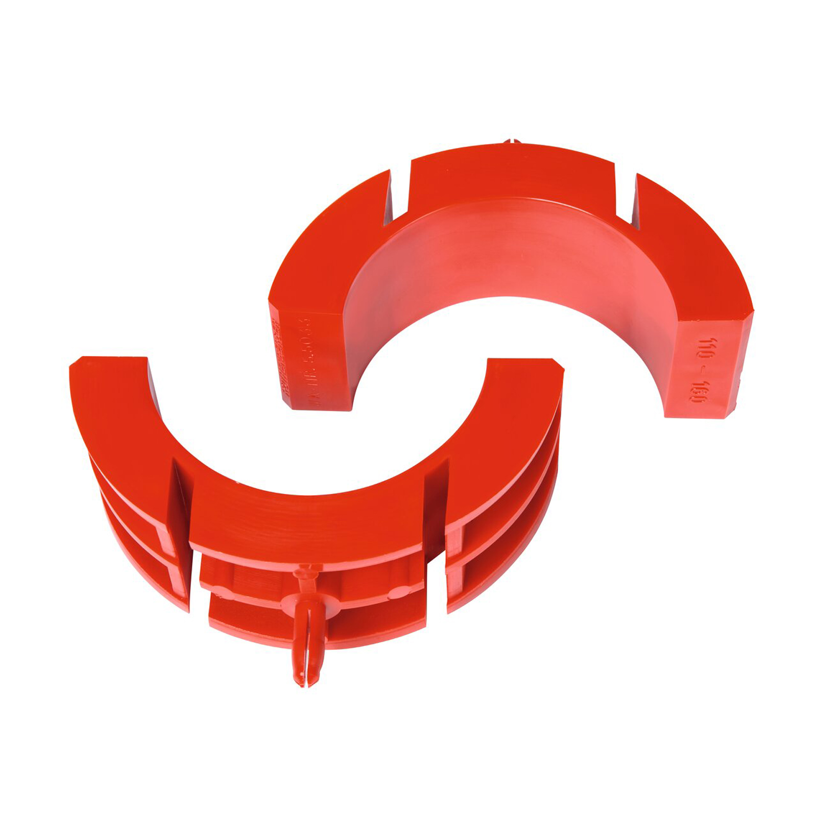 Jeu de mors de serrage ROTHENBERGER pour ROCUT 160 - 2 demi-coques