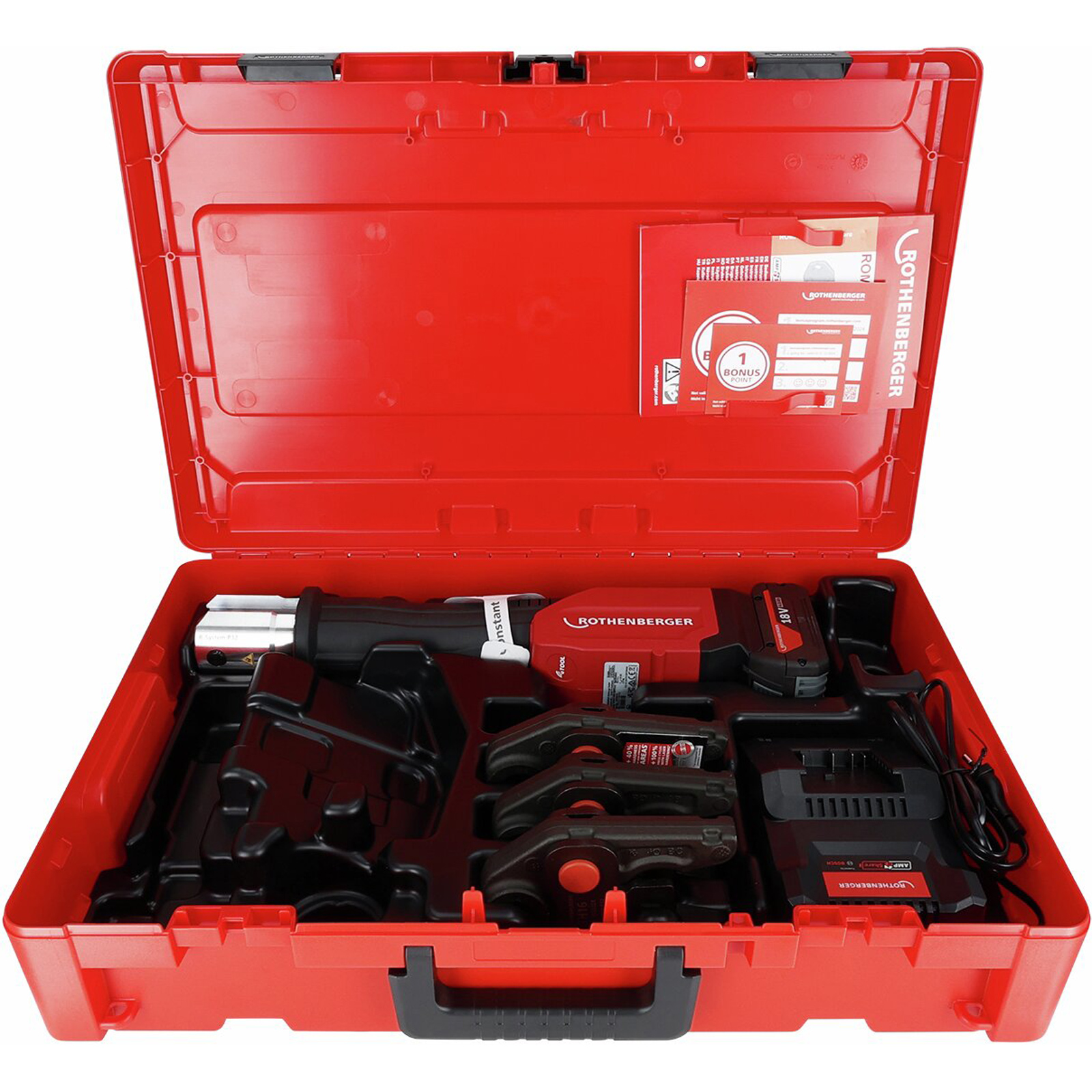 ROTHENBERGER ROMAX 4000 Set TH16-20-26 mm, 4 Ah, EU AMPShare