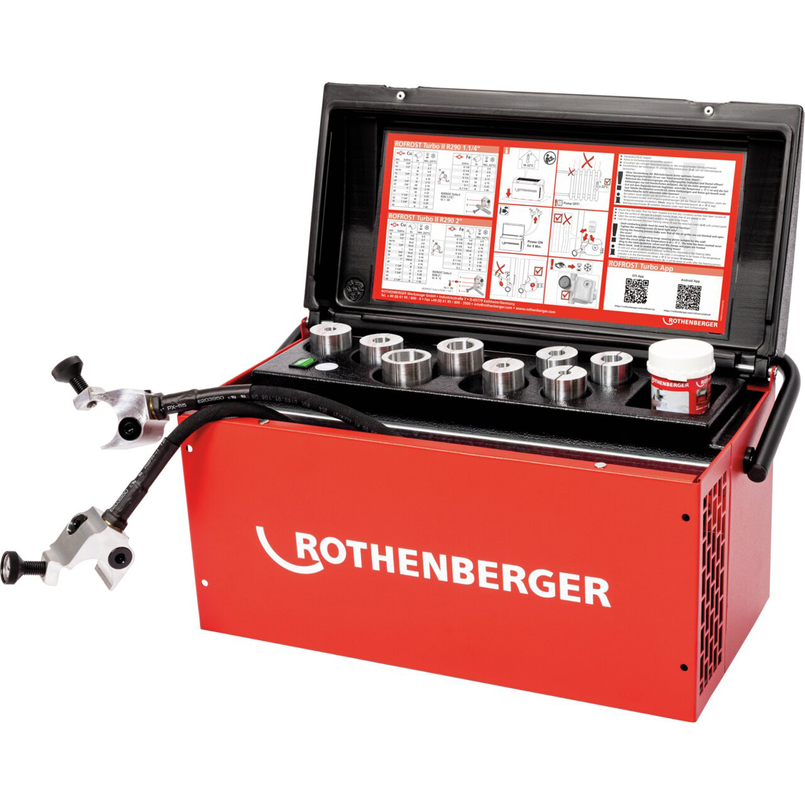 ROTHENBERGER ROFROST II R290 2" + 8 inserts, 230V - 1500004196
