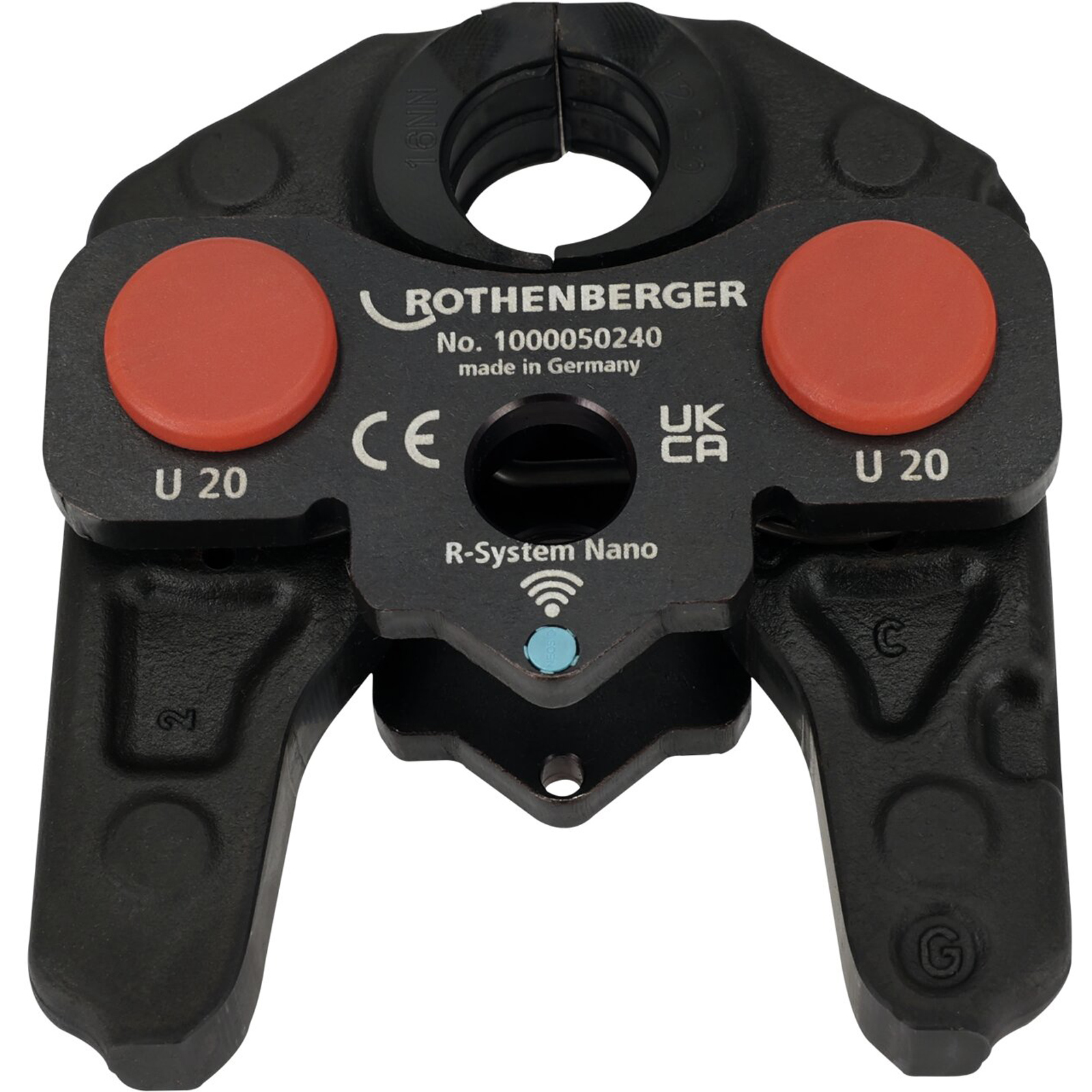 ROTHENBERGER MACHOIRE DE SERTISSAGE ROMAX NANO iJAW, U, 20 mm
