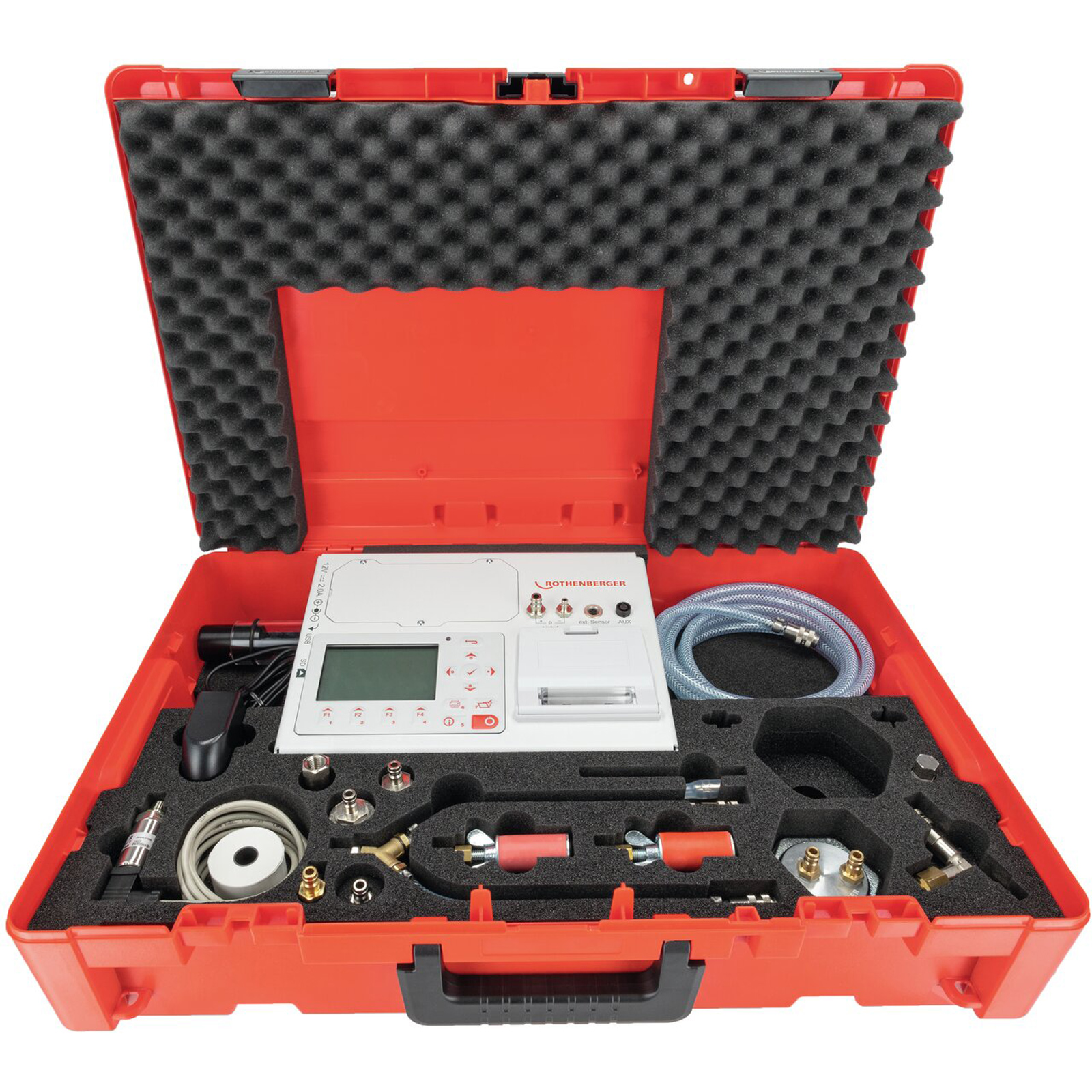Testeur d'étanchéité Rothenberger pour conduites de gaz et d'eau - ROTEST GW Professional