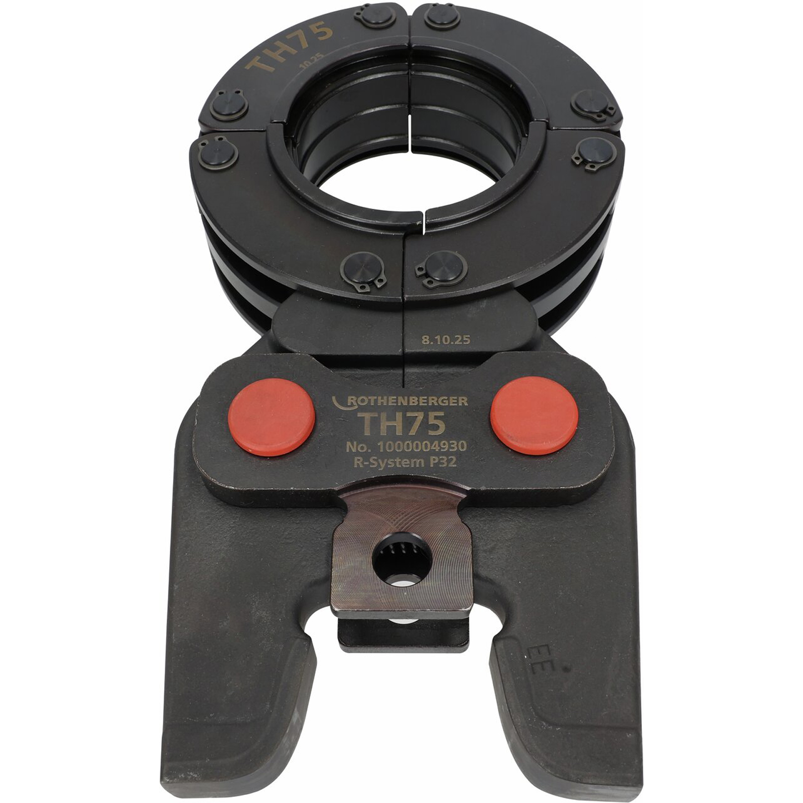 ROTHENBERGER Collier de presse, TH, 75 mm, avec mâchoire intermédiaire