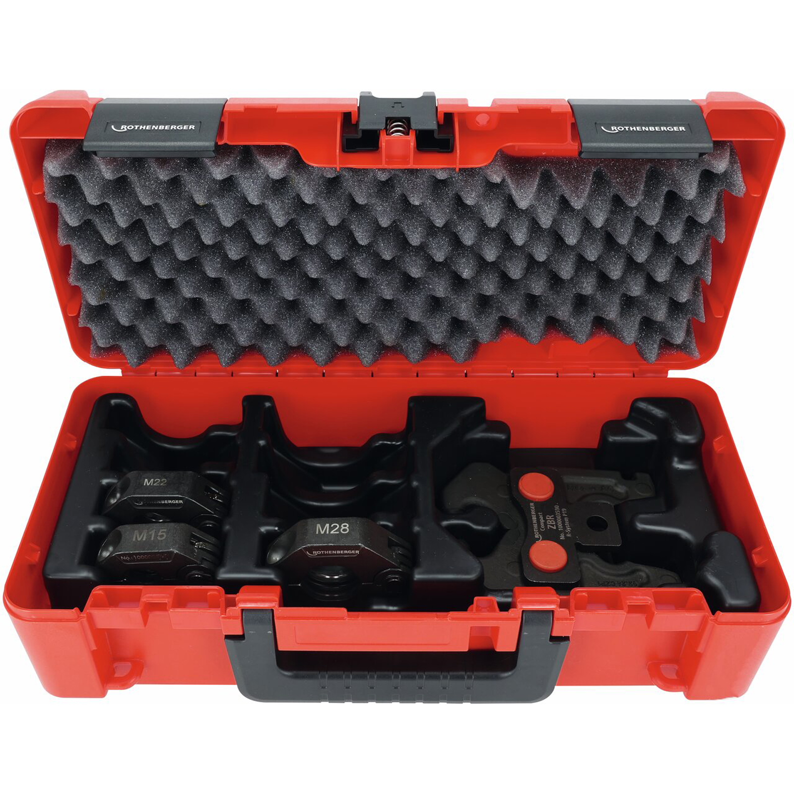 Jeu de matrices de sertissage Compact, M, 15-22-28 mm ROTHENBERGER