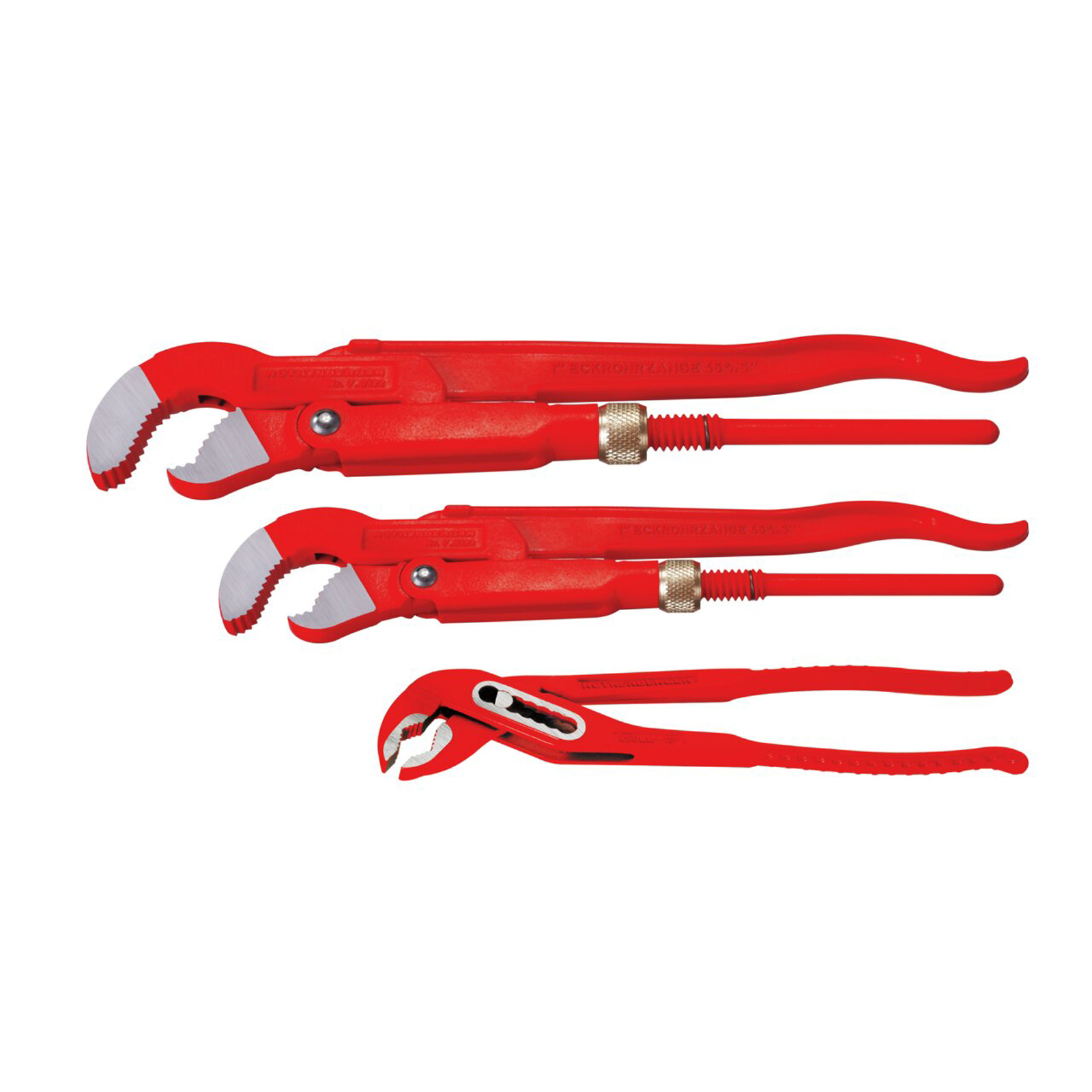 ROTHENBERGER Jeu de pinces - Pince à coude 1" et 1 1/2", Wapu 10" - 070140X