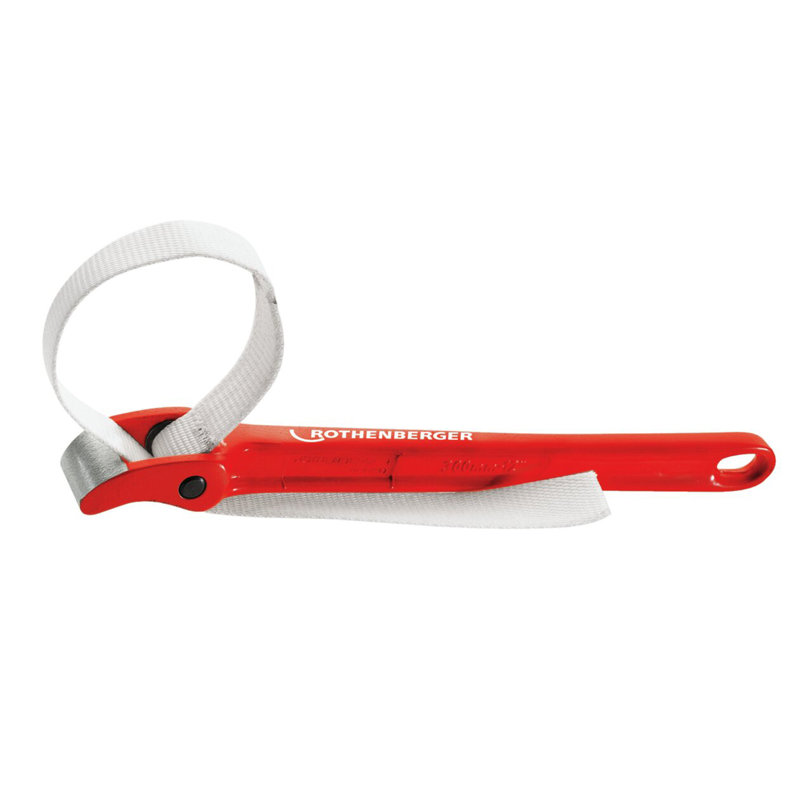 Pince à courroie et robinetterie ROTHENBERGER 8" (220 mm) avec sangle nylon interchangeable