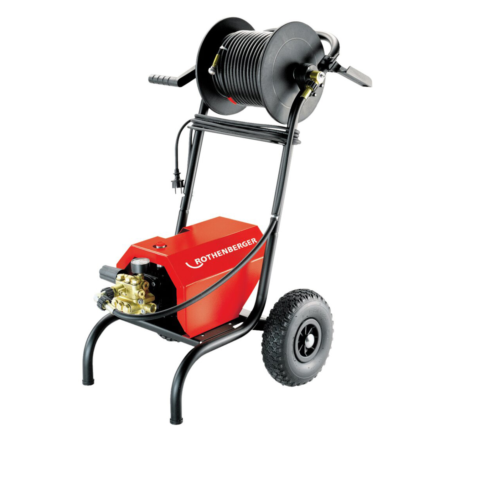 ROTHENBERGER Nettoyeur haute pression HD 13/100 2 300 W 230 V 13 l/min 100 bar + enrouleur de tuyau - 76020