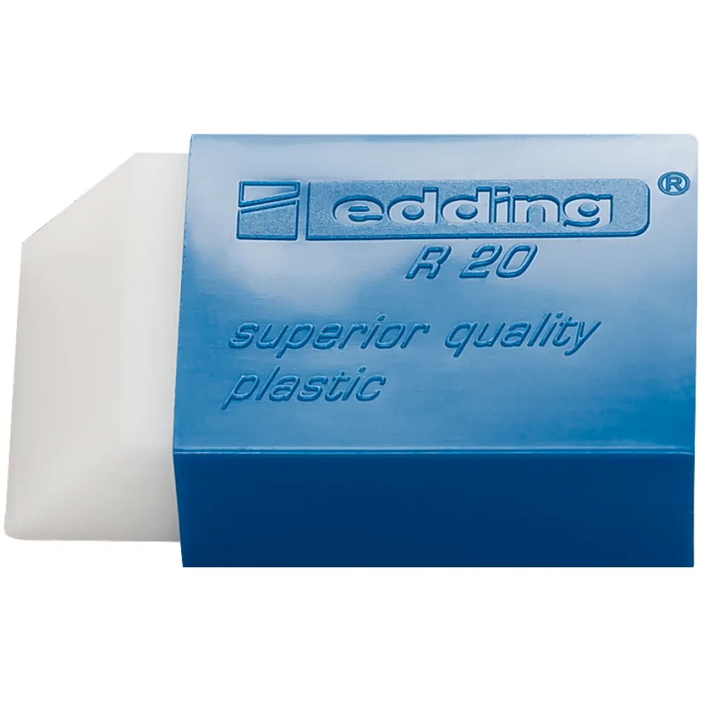 Gomme à effacer transparent edding