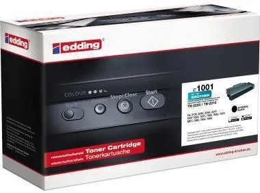 Cartouche toner Edding 18-1001 compatible Brother TN-2220 - 2 600 pages noir