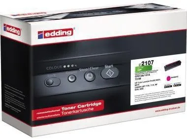 Cartouche de toner Edding 18-2107 compatible HP CF213A magenta