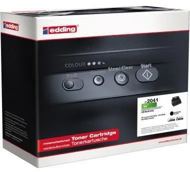 Cartouche de toner Edding 18-2041 compatible HP CE390A noir