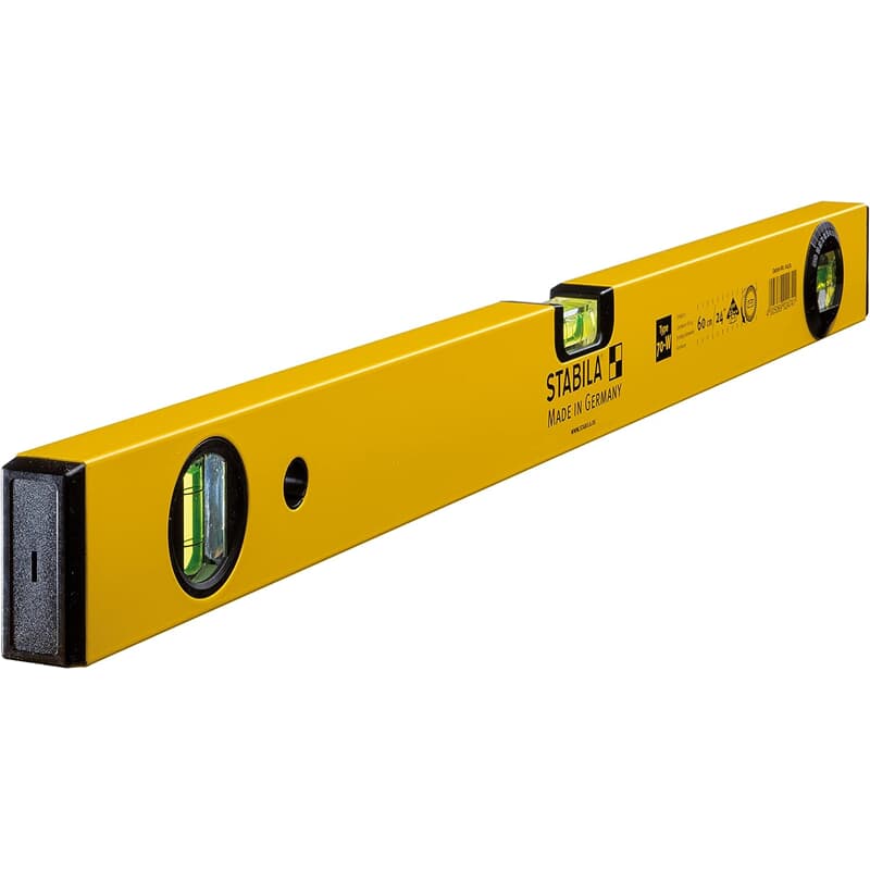 Stabila Niveau à bulle Type 70 W Aluminium Outil de mesure 60 cm