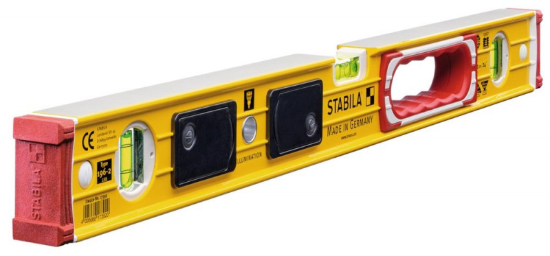 Niveau à bulle Stabila Type 196-2 LED, 61 cm