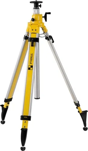 Trépied de construction Stabila BST-K-XL à colonne manuelle, 118–300 cm