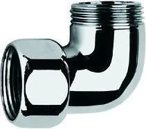 Raccord coudé Grohe 12419 3/4" x 3/4" chromé