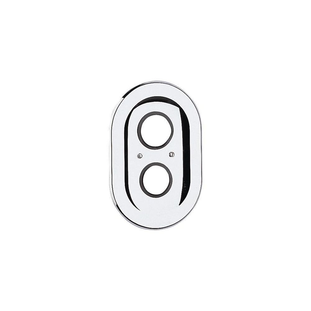 Rosace ovale Grohe 225x150 pour Automatic 2000/Sentosa (ancien modèle), chromée