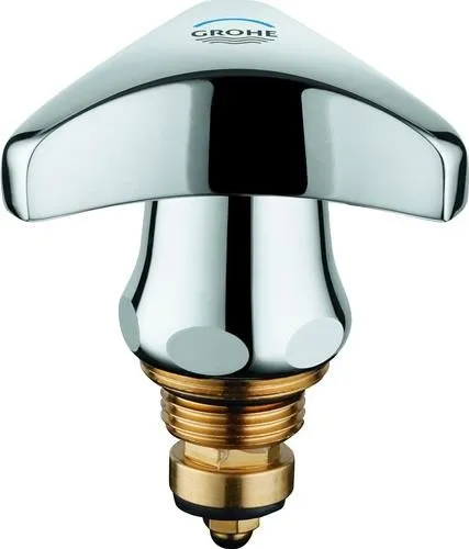 Tête Grohe 11003 avec poignée Trecorn à marquage bleu 3/8 pouce chromé
