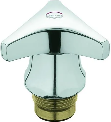 Grohe Oberteil 11105 avec poignée Trecorn marquage rouge 3/4" chromé