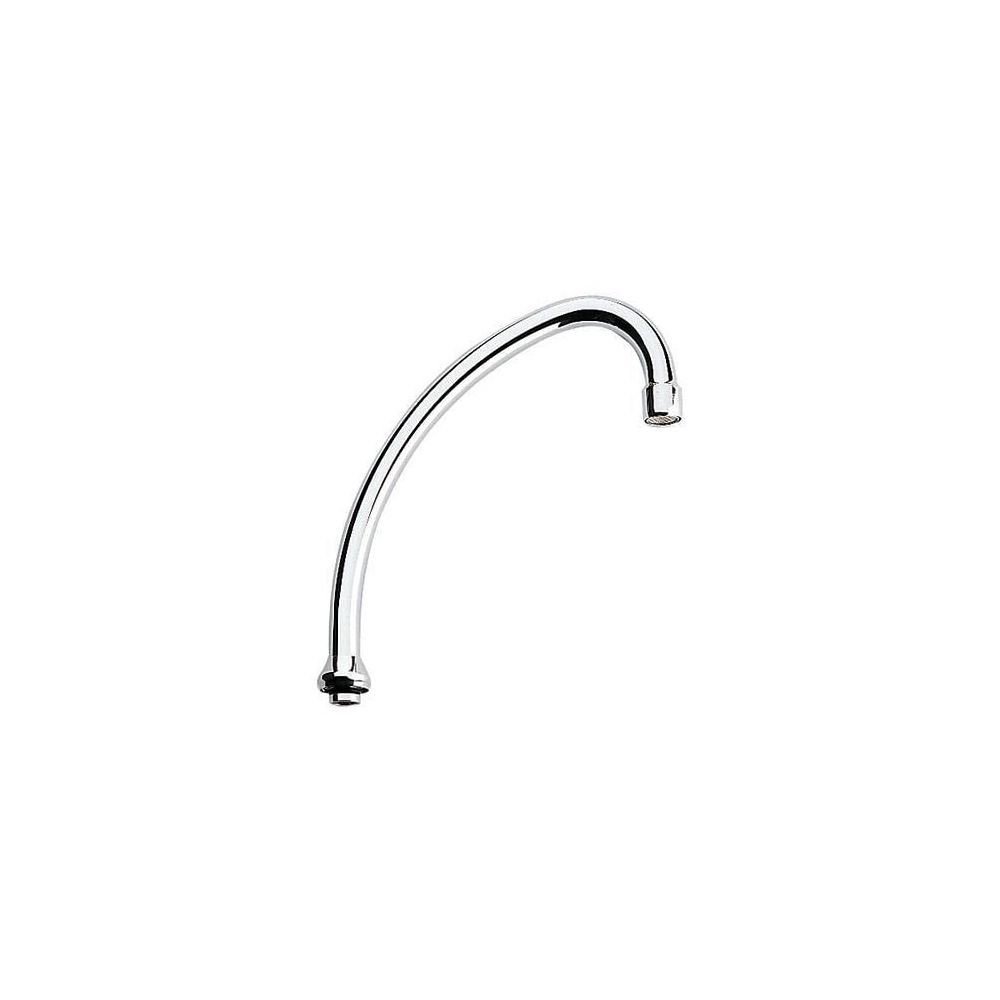 Sortie de tuyau Grohe pour robinetterie de cuisine sur pied, avec mousseur, 185 mm, chromé, 13070000
