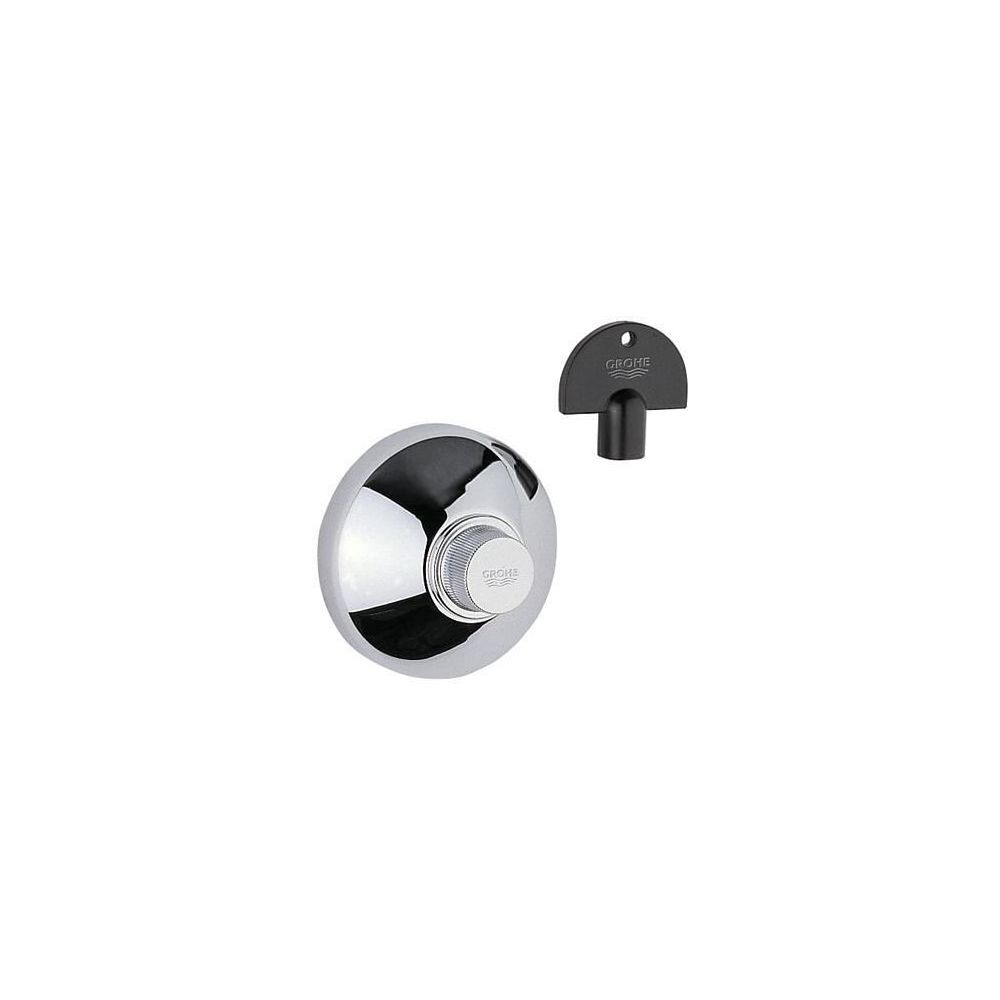 Robinetterie encastrée Atlanta Grohe pour robinets encastrés, 1/2", 3/4", 1", hauteur 55 mm, chromé, 19840000