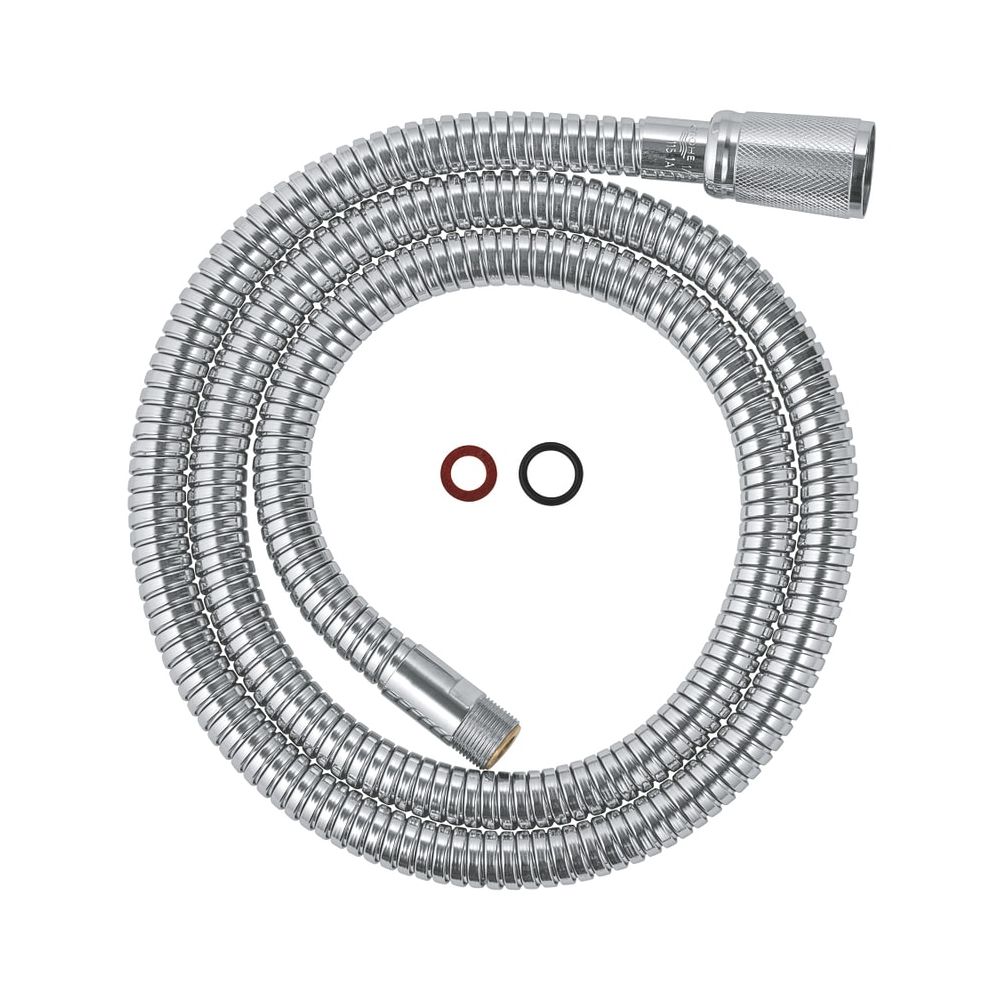 Tuyau de douche métallique Grohe 1/2" x M15x1, 125 cm, chromé 45352000