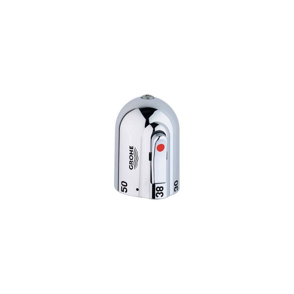Poignée de réglage de température Grohe pour Grohtherm 1000 avant 2006, verrou de sécurité à 38°C, chromé, 47352000