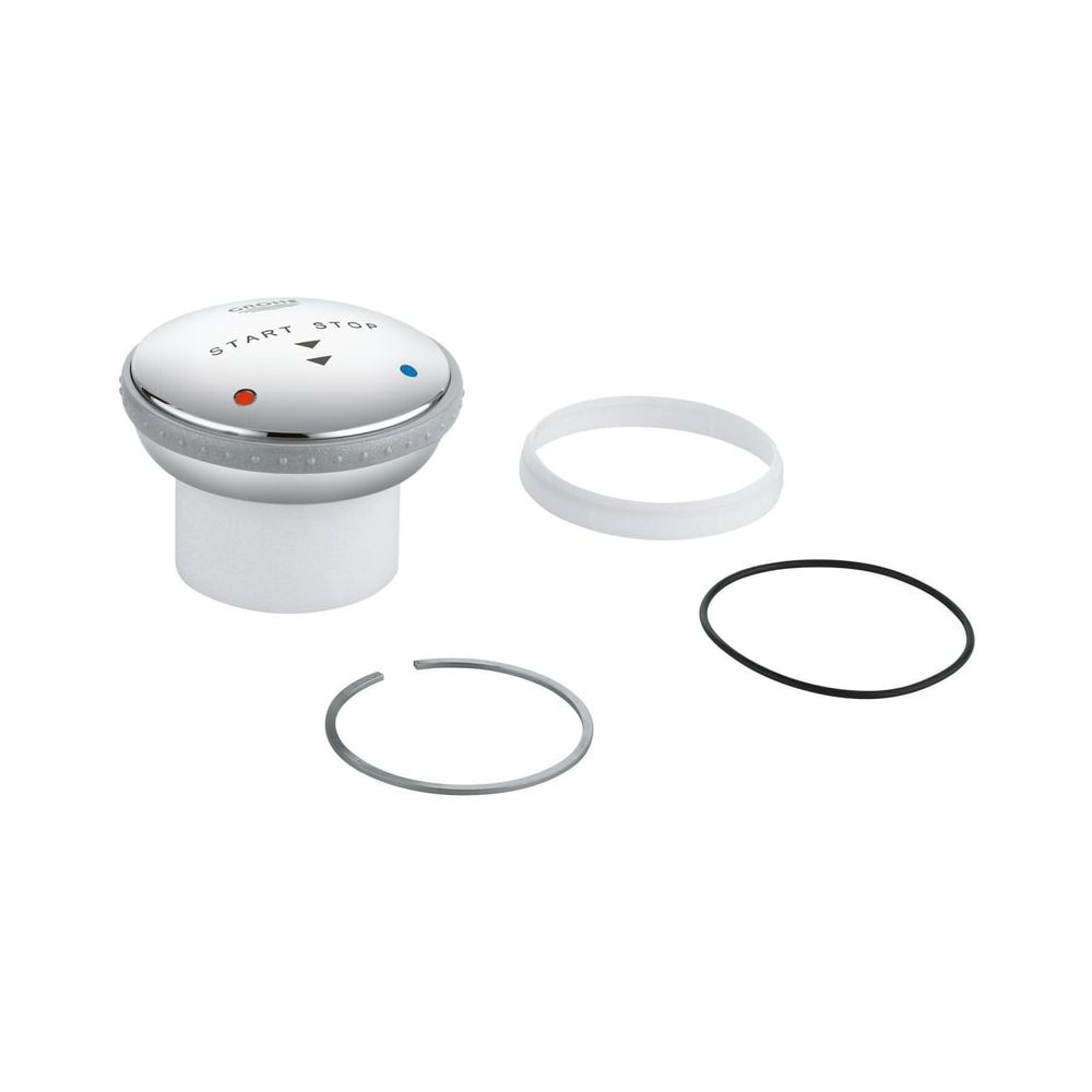 Couvercle d'actionnement Grohe pour Contromix Public/Surf (lavabo/douche), chromé, 43088000