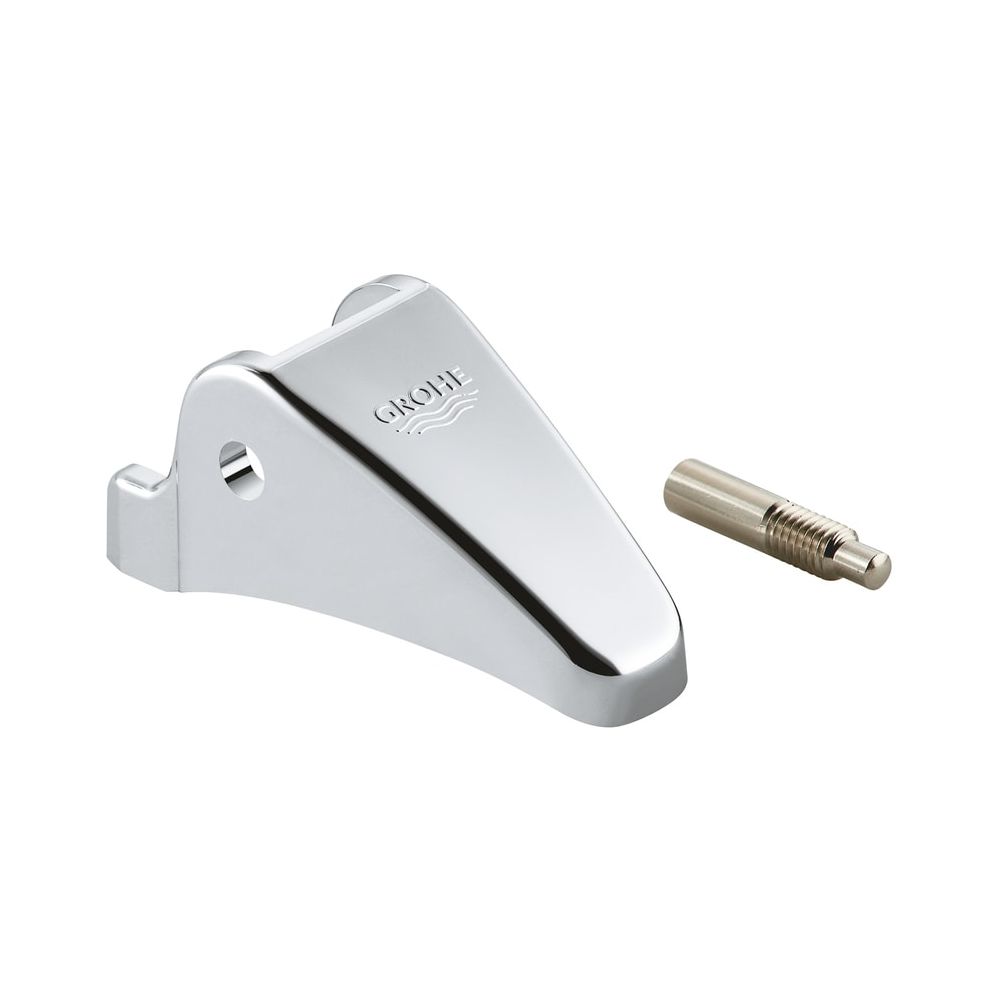 Levier Grohe pour chasse d'eau à pression - Chromé