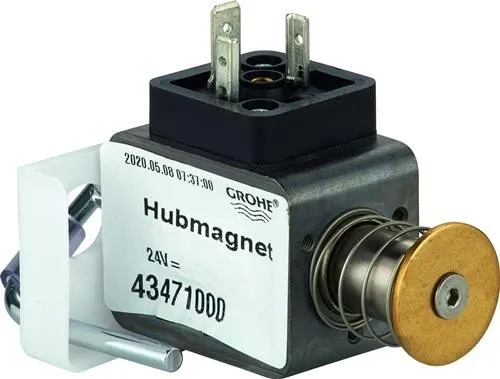 Électroaimant Grohe 43471 complet pour chasse d'eau WE 6-9L à commande par bouton électrique