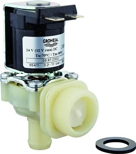 Électrovanne Grohe 42822 pour chasse d'eau à encastrer avec commande électronique