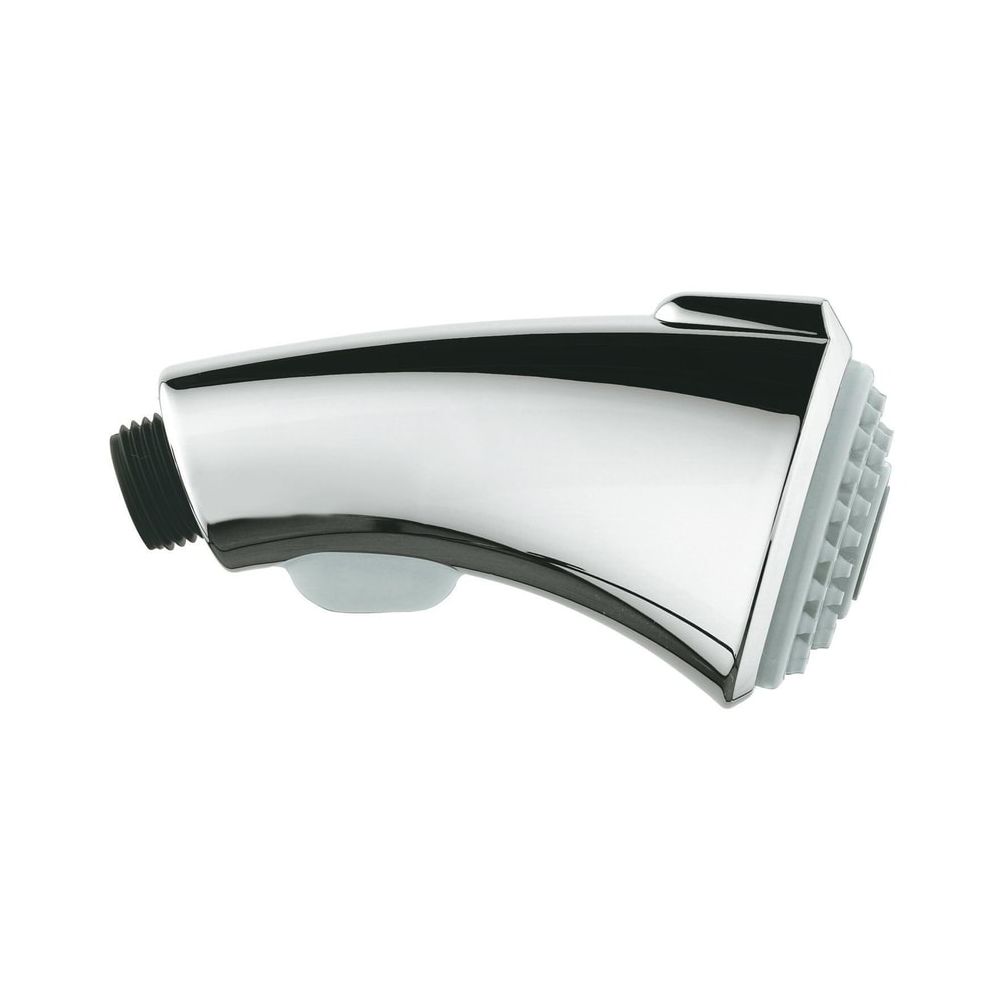 Pommeau de douche Grohe avec unité de commutation et clapet anti-retour, 2 modes de jet, plastique, chromé/gris anthracite, 46173IE0