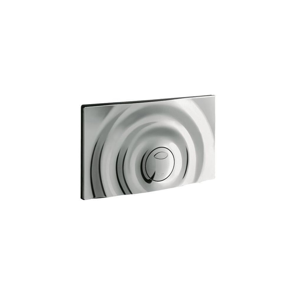 Grohe Surf G WC-Betätigung 330x190mm, pour cuve de chasse 2 volumes 9/4 litres, chromé, 37859000