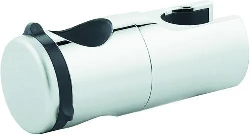 Glissière de douche Grohe avec douille métallique pour barre de douche Relexa Plus 28 620 000 / 28 621000, Ø 28 mm, chromé, 12435000