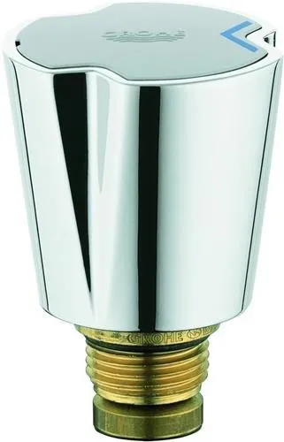 Tête supérieure Grohe 45959 pour Costa marquage bleu/rouge 1/2" chromé