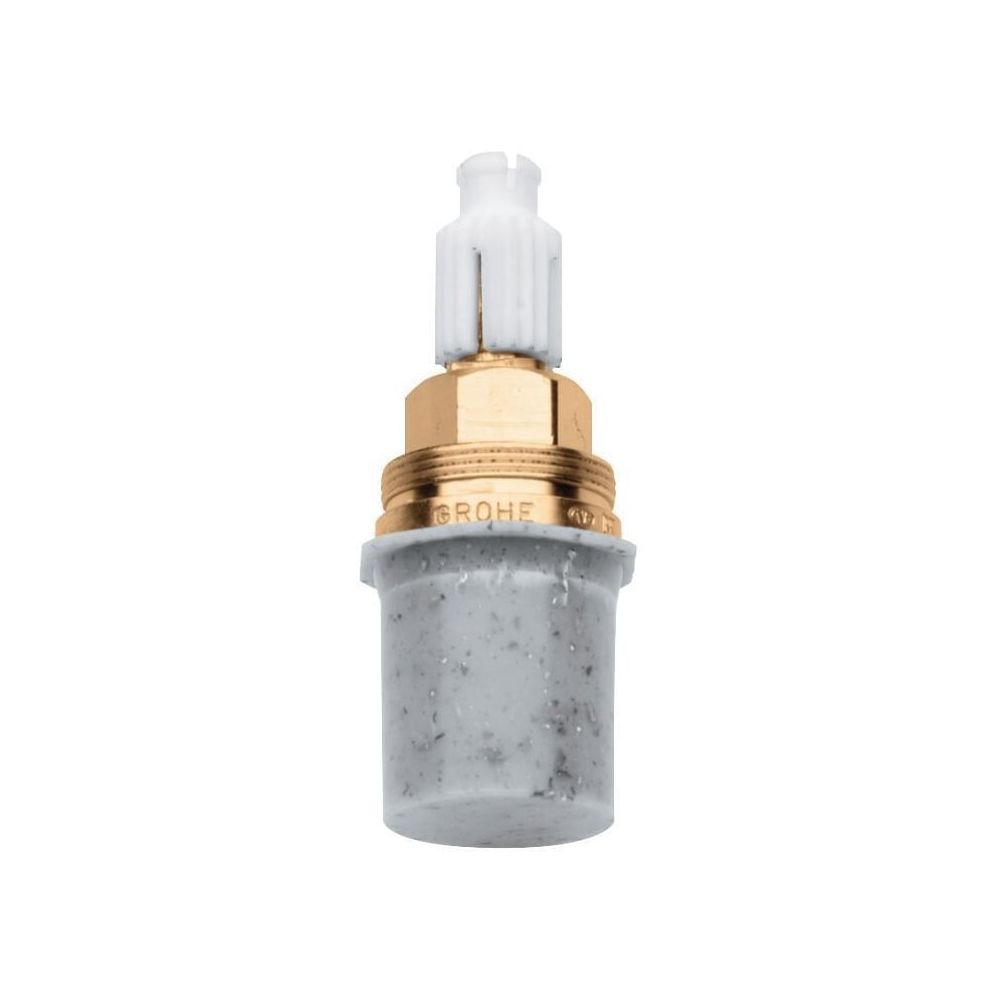 Tête céramique Grohe DN 15, avec rondelles d'étanchéité céramiques, angle de rotation 180°, insertion par enclenchement, butée à droite, 45978000